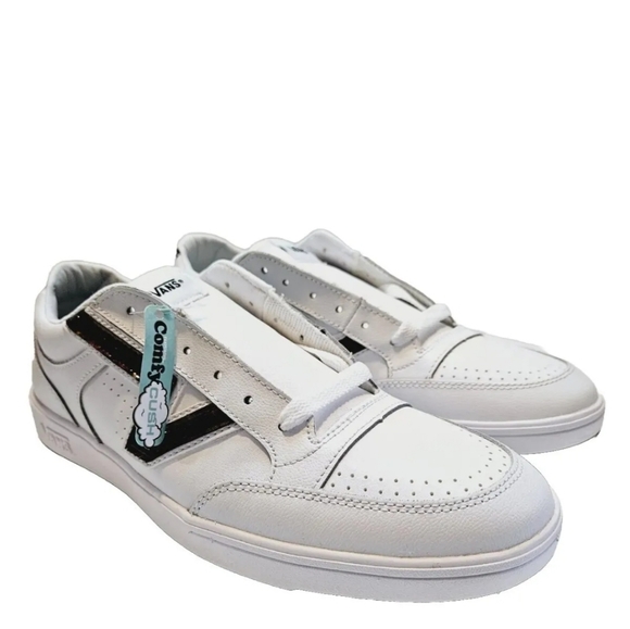 Vans Lowland Cc Big Reptile White/Brown Leather Unisex Sneakers 11 Men/12.5 Wn'S - Picture 5 of 13